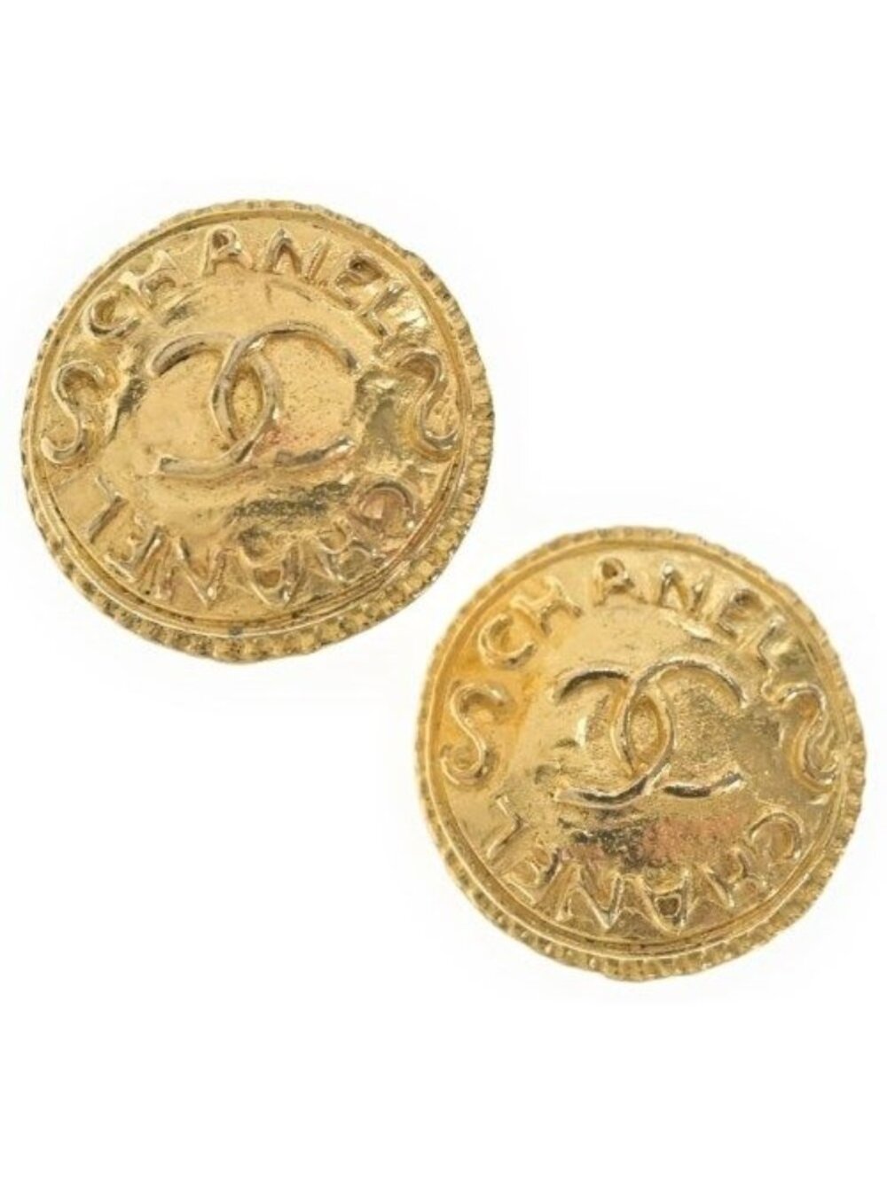 Chanel Earrings Gold
